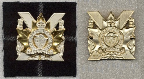 Top, Frosted finish 3 piece Scully made collars Bottom, White metal finish 3 piece Scully made collars