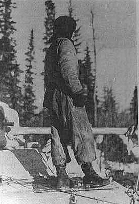 Leather tank helmet worn during Exercise Eskimo
