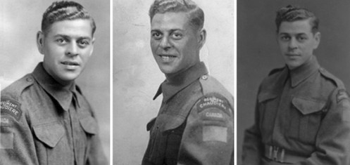 From the left, Type 1 Canadian.  Type 4 British -made. Canvas 2nd Type.