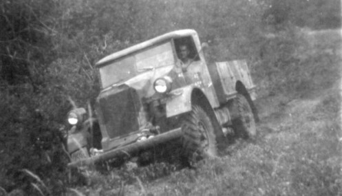 Believed to be the same truck as shown above. Regrettably the door number is illegible. MilArt photo archives