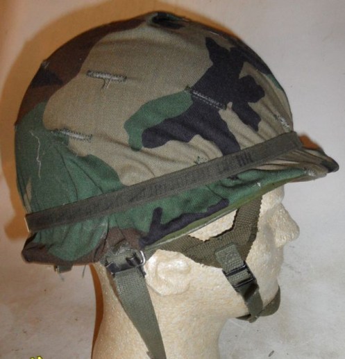 A Canadian issue M1 Parachutist helmet.