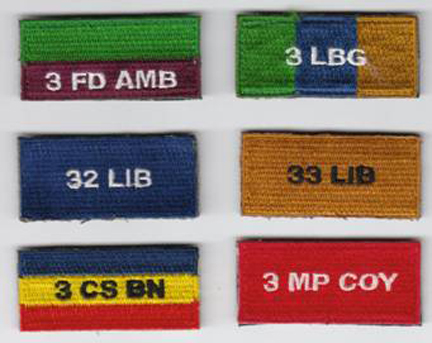 A selection of Stalwart Guardian DZ patches.