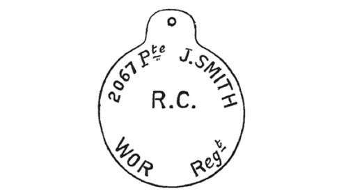 The use of the soldier’s rank on the disc required that a new disc be issued with every promotion.