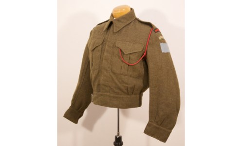 QOR Riflemans 1943 tunic – Graham Humphrey’s Collection 