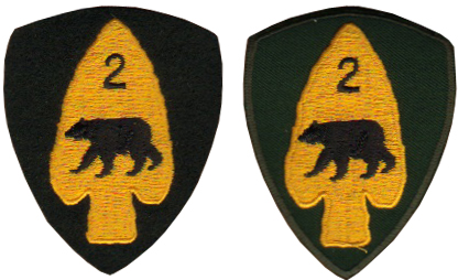 Second set of samples corrected the initial concerns but the colours were incorrect, especially the Garrison Dress badge which did not  display the 'subdued' colour expected. Courtesy Bill Alexander