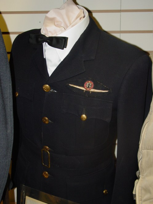 Uniform worn by an EFTS Ground School Instructor. Courtesy Saskatchewan Military Museum