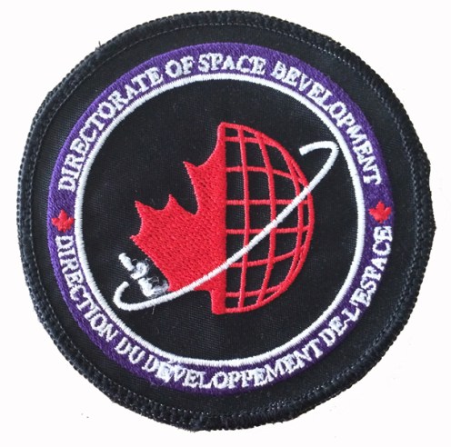 Directorate of Space Development (aka D Space D) full colour patch. Author's collection