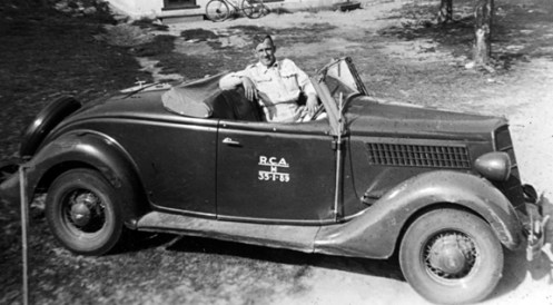 A 1935 Phaeton. Although this looks more suitable to its role as a roadster it was actually used as a field car. MilArt photo archives