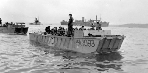 Final training exercise prior to D-Day. LAC PA197632