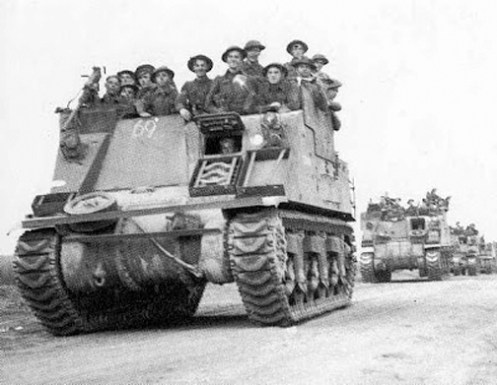 An example of a ‘Priest’ Kangaroo armoured personnel carrier. Authors’ collection 