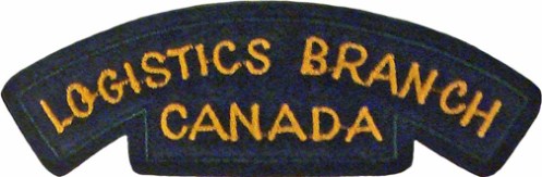 Proposed CF LOGISTICS BRANCH shoulder flash. Author's collection