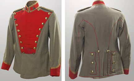 Officer’s Jacket, Corps of Guides, Canadian War Museum Collection