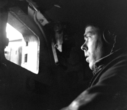 The driver’s large vision aperture, which could be reduced to a small port protected with very thick glass. Source: MilArt photo archives.